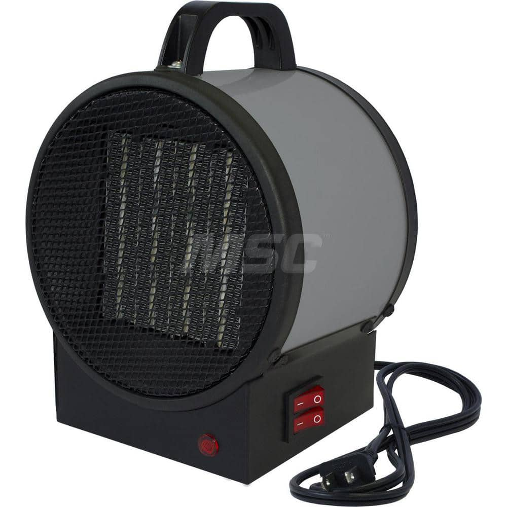 Workstation & Personal Heaters, Type: Portable Utility Heater , Voltage: 120V , Wattage: 1500 , Amperage Rating: 12.5 , Cord Length: 6  MPN:PUH1215T