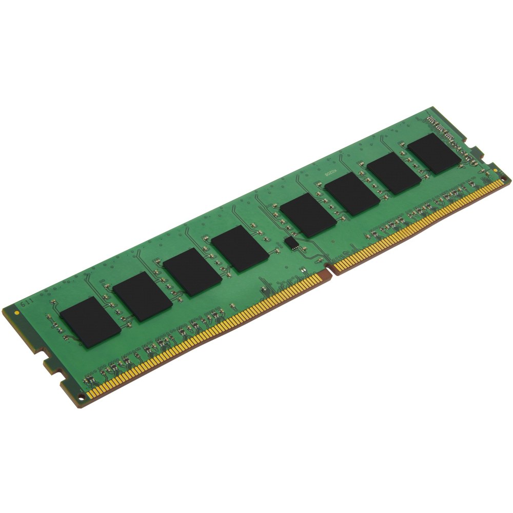 Kingston ValueRAM - DDR4 - module - 16 GB - DIMM 288-pin - 2666 MHz / PC4-21300 - CL19 - 1.2 V - unbuffered - non-ECC (Min Order Qty 2) MPN:KVR26N19D8/16