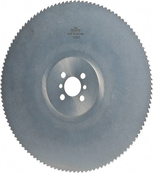 Cold Saw Blade: 350 mm Dia, 120 Teeth, High Speed Steel MPN:KKS35045A