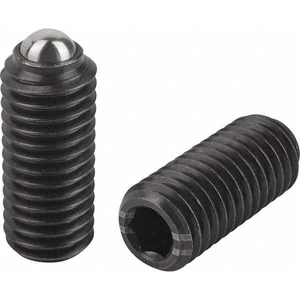 Threaded Ball Plunger: 3/8-16, 0.2362