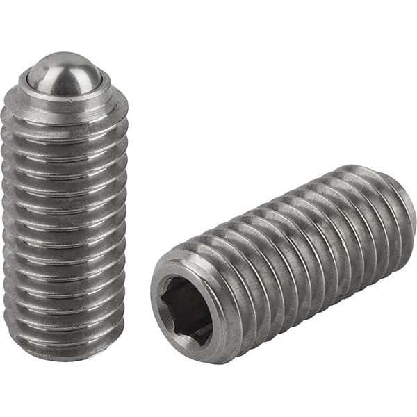 Threaded Ball Plunger: 1/2-13, 0.315