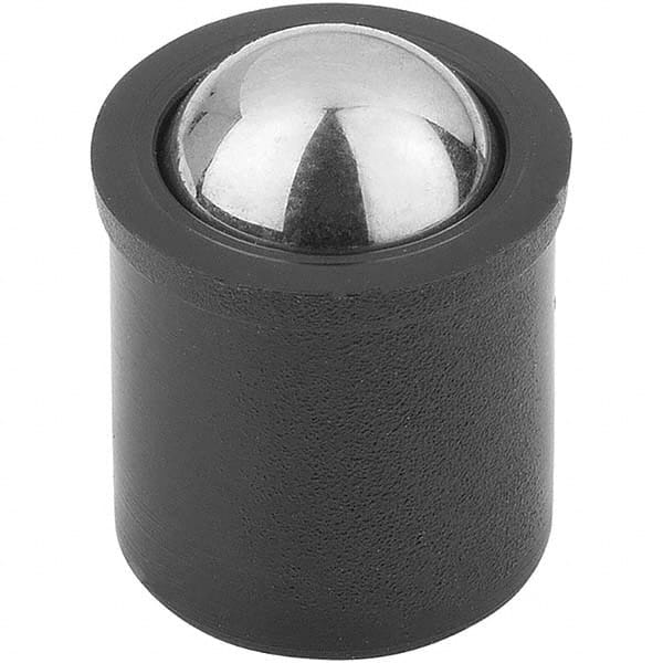 Thermoplastic Press Fit Ball Plunger: 0.2756