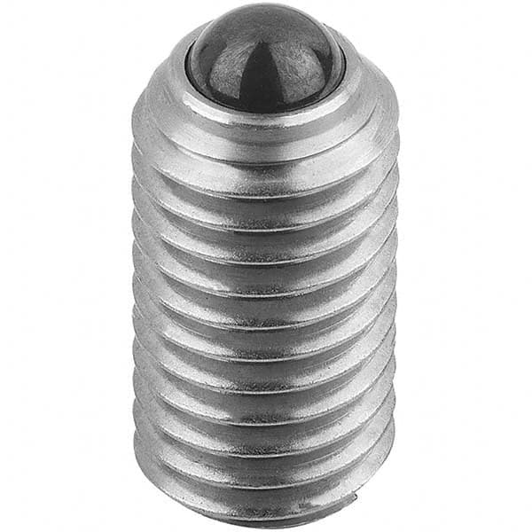 Threaded Ball Plunger: M12, 0.315