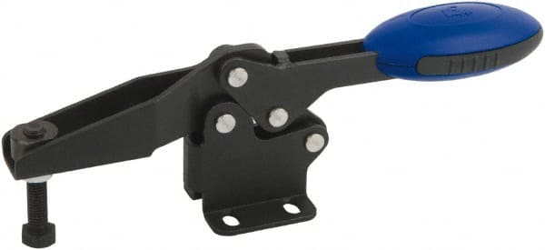 Manual Hold-Down Toggle Clamp: Horizontal, U-Bar, Flanged Base MPN:K0660.008001