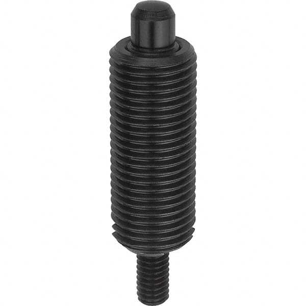 1/2-13, 28mm Thread Length, 6mm Plunger Diam, Locking Pin Knob Handle Indexing Plunger MPN:K0345.11206A5