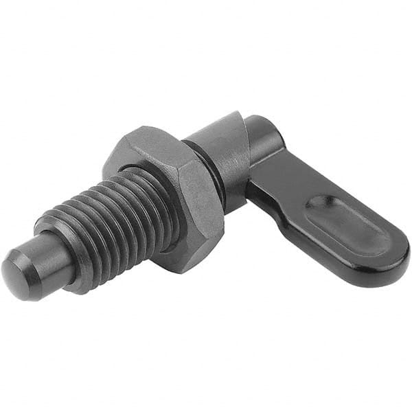 M10x1.0, 20mm Thread Length, Straight Cam Action Indexing Plunger MPN:K0348.0705101