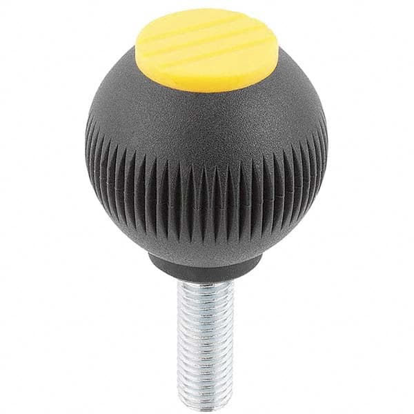 Ball Knob: Threaded Stem, 0.7874