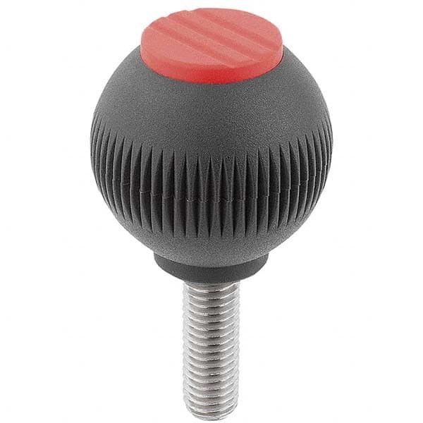 Ball Knob: Threaded Stem, 0.7874