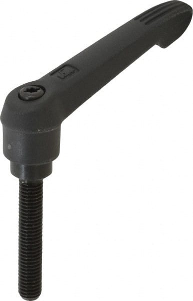 Threaded Stud Adjustable Clamping Handle: M8 x 1.25 Thread, 18 mm Hub Dia, Fiberglass Reinforced Plastic MPN:K0269.2081X45