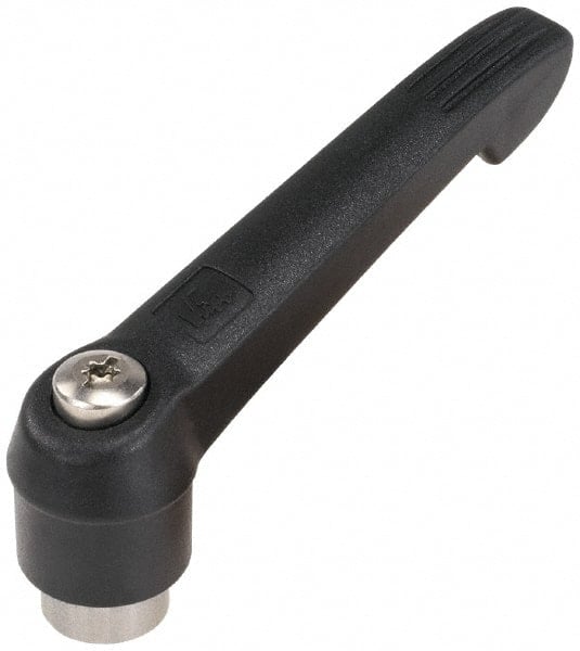 Tension Lever Adjustable Clamping Handle: M16 x 2.00 Thread, 30 mm Hub Dia, Fiberglass Reinforced Plastic MPN:K0270.5161