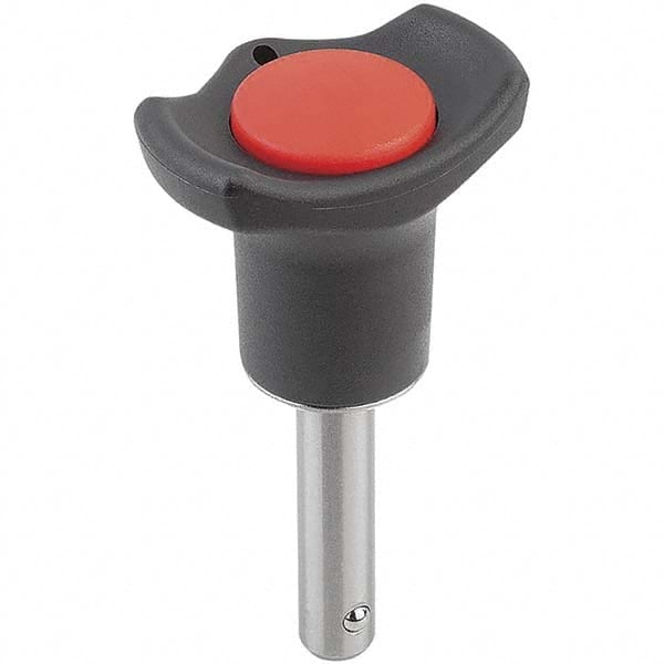 Push-Button Quick-Release Pin: T-Handle, 0.3937