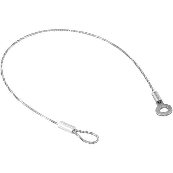 Stainless Steel Loop & Eye End Quick Release Pin Lanyard MPN:K0367.0150