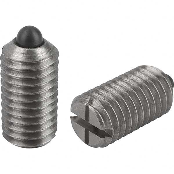 Threaded Spring Plunger: #10-32, 0.4724