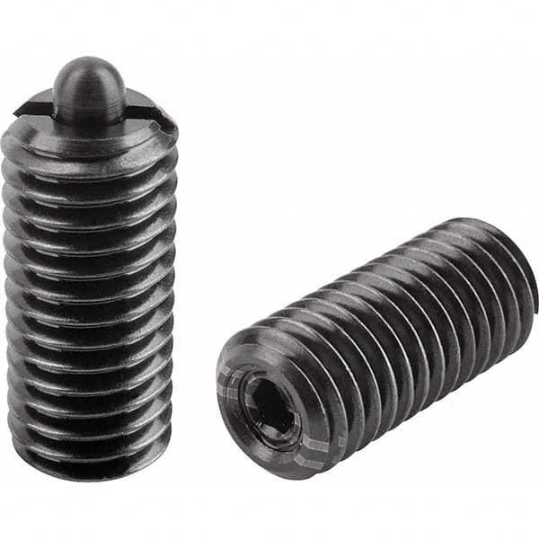 Threaded Spring Plunger: #10-32, 0.7087