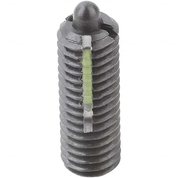 Threaded Spring Plunger: M6, 0.7874