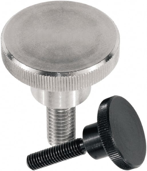 1.0718 Steel Thumb Screw: M5, Knurled Head MPN:K0140.05X10