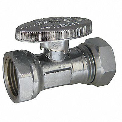 Water Supply Stop Straight Valve Chrome MPN:AB88-9040