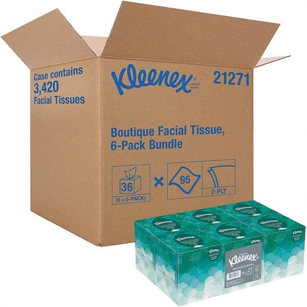 Kleenex Facial Tissue Cube For Business (21271), Upright Face Tissue Box MPN:21271