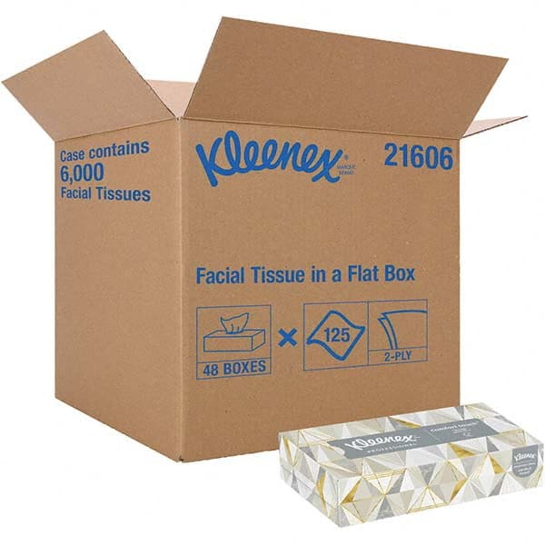 Kleenex Facial Tissue for Business (21606), Flat Tissue Boxes MPN:21606