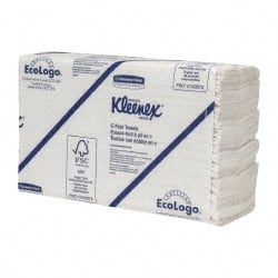 Kleenex C Fold Paper Towels (01500), Absorbent, White MPN:01500