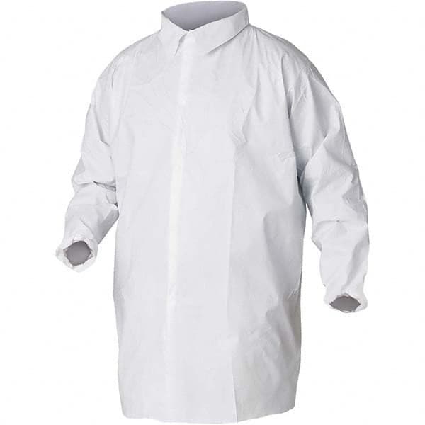 Lab Coat: Size Large, Microporous Film MPN:44443