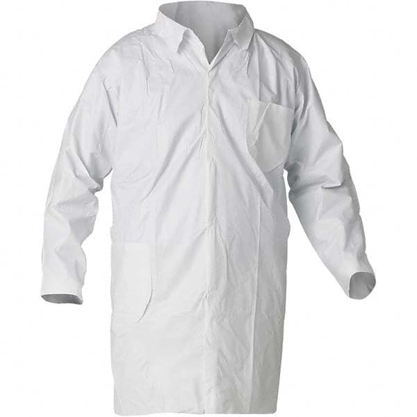 Lab Coat: Size Large, Microporous Film Laminate MPN:44453