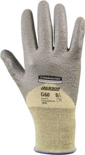 Cut-Resistant Gloves: Size Medium, ANSI Cut A2, Polyurethane, Series KleenGuard MPN:38643