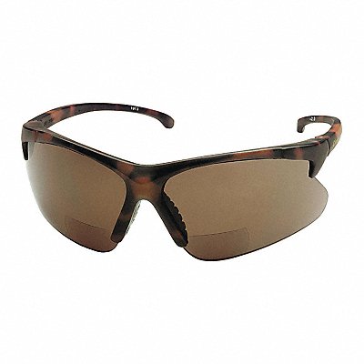 H6198 Bifocal Safety Read Glasses +2.00 Brown MPN:19874