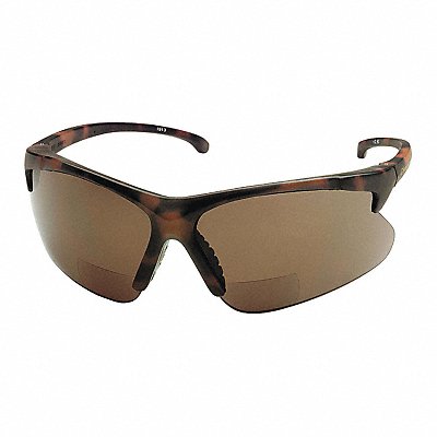 H6198 Bifocal Safety Read Glasses +2.50 Brown MPN:19875