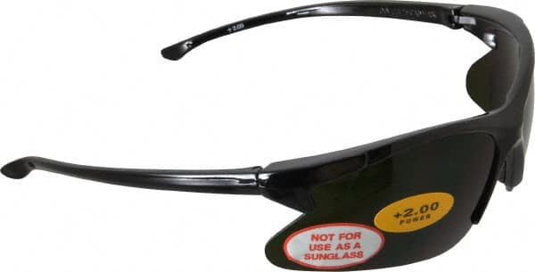 Magnifying Safety Glasses: +2, Green Lenses MPN:20558