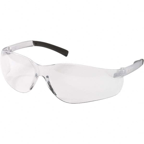 Safety Glass: Anti-Fog & Scratch-Resistant, Polycarbonate, Clear Lenses, Frameless, UV Protection MPN:25654