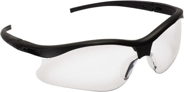 Safety Glass: Scratch-Resistant, Polycarbonate, Clear Lenses, Full-Framed, UV Protection MPN:38474