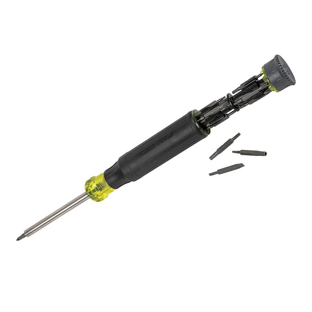 Bit Screwdrivers, Tip Type: Hex, Nutdriver, Phillips, Slotted, Torx , Drive Size (TXT): 0.25 in , Torx Size: T3, T4, T5H, T6H, T7H, T8H, T9H, T10H, T15H  MPN:32327