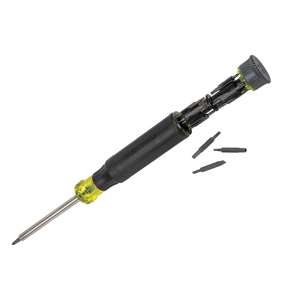 Bit Screwdrivers, Tip Type: Hex, Nutdriver, Phillips, Slotted, Torx , Drive Size (TXT): 0.25 in , Torx Size: T3, T4, T5H, T6H, T7H, T8H, T10H  MPN:32328