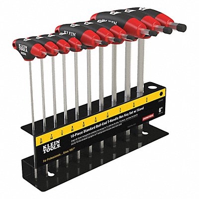 10 pc Journeyman T-Handle Set with Stand MPN:JTH610EB