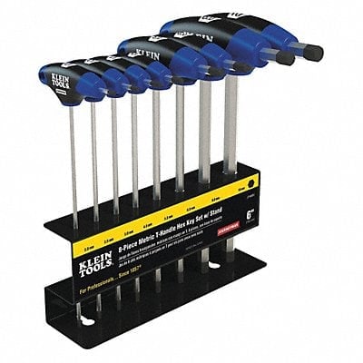 8 pc Journeyman T-Handle Set with Stand MPN:JTH68M