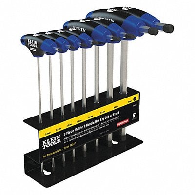 8 pc Journeyman T-Handle Set with Stand MPN:JTH98M