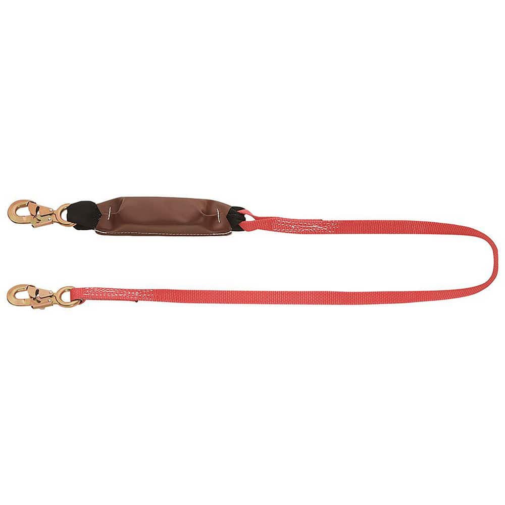 Lanyards & Lifelines, Construction Type: Webbing , Harness Type: Fall Arrest , Lanyard End Connection: Snap Hook  MPN:87468