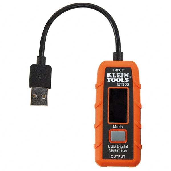 USB-A (Type A) Multimeter: 20 VDC MPN:ET900