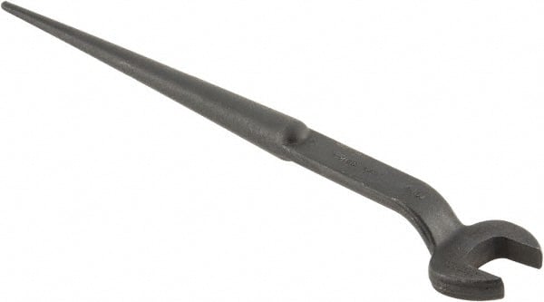 Spud Handle Open End Wrench: Single End Head, Single Ended MPN:3212