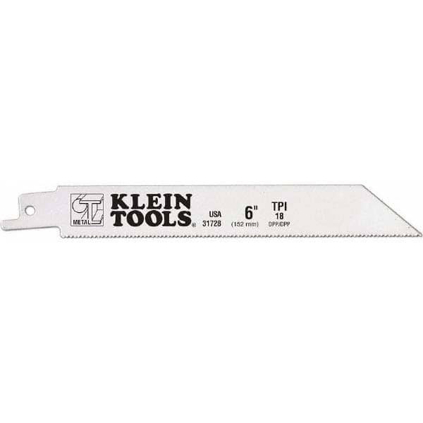 Reciprocating Saw Blade: 6