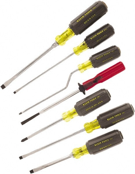 Screwdriver Set: 7 Pc, Cabinet, Keystone & Phillips MPN:85077