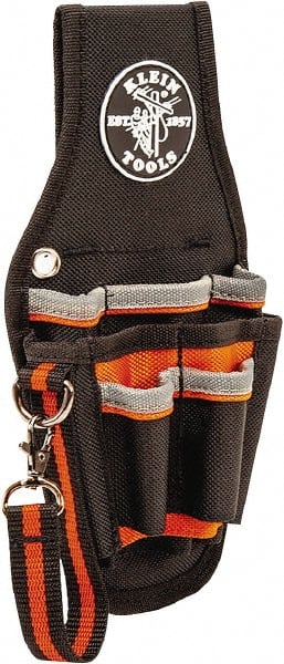 Tool Pouch: 9 Pockets, Black MPN:5240