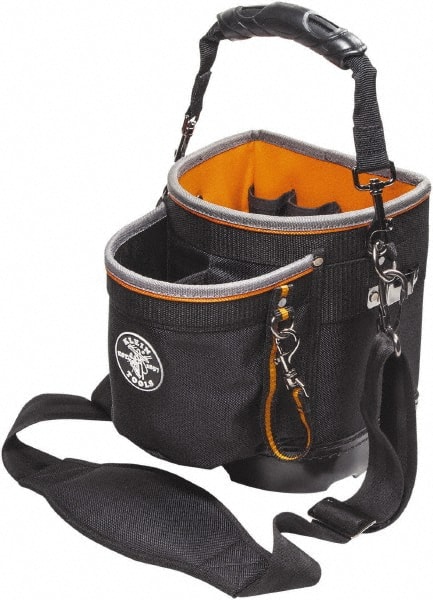 Tool Pouch: 14 Pockets, Polyester, Black MPN:55419SP-14