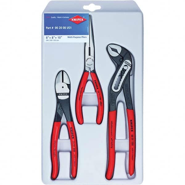 Plier Set: 3 Pc, Assortment MPN:00 20 08 US1