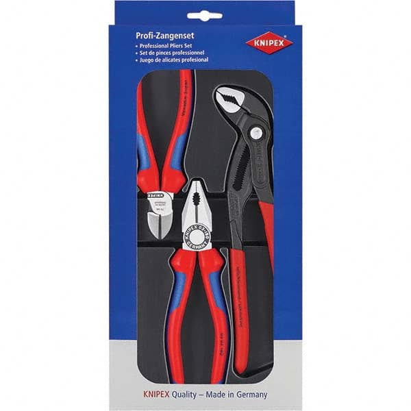 Plier Set: 3 Pc, Assortment MPN:00 20 09 V01