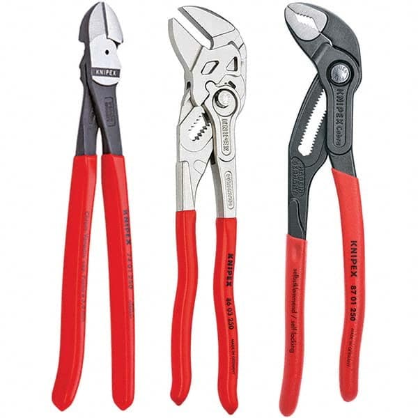 Plier Set: 3 Pc, Assortment MPN:9K 00 80 117 US