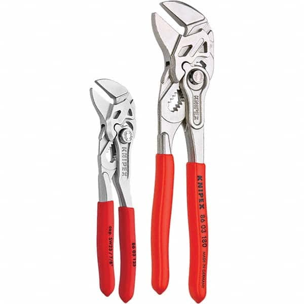 Plier Set: 2 Pc, Tongue & Groove Pliers MPN:9K 00 80 121 US