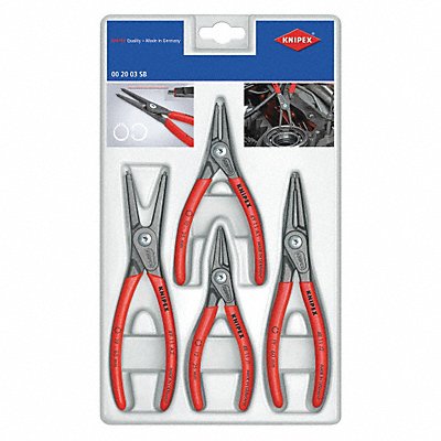 Retaining Ring Plier Set 0 Deg 4 pc MPN:00 20 03 SB