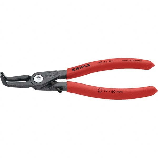 Retaining Ring Pliers, Type: Internal, Tip Angle: 90 0, Body Material: Steel, Handle Material: Non-Slip Plastic, Tether Style: Not Tether Capable MPN:48 41 J21